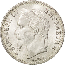 France, Napoleon III, 50 Centimes, 1867, Paris, PCGS, MS65, KM:814.1