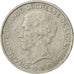 LUXEMBOURG, 5 Francs, 1949, KM #50, AU(55-58), Copper-Nickel, 7.06