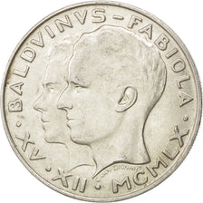 BELGIUM, 50 Francs, 50 Frank, 1960, KM #152.1, AU(55-58), Silver, 29, 12.44