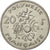 Coin, French Polynesia, 20 Francs, 1967, AU(55-58), Nickel, KM:6, Lecompte:89