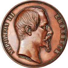 France, Medal, Inauguration de la Statue de la Napoléon Ier à Cherbourg, 1858