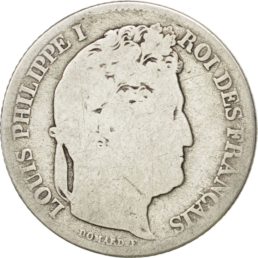 Monnaie, France, Louis-Philippe, Franc, 1847, Paris, B, Argent, KM:748.1