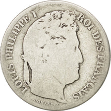 Monnaie, France, Louis-Philippe, Franc, 1847, Paris, B, Argent, KM:748.1