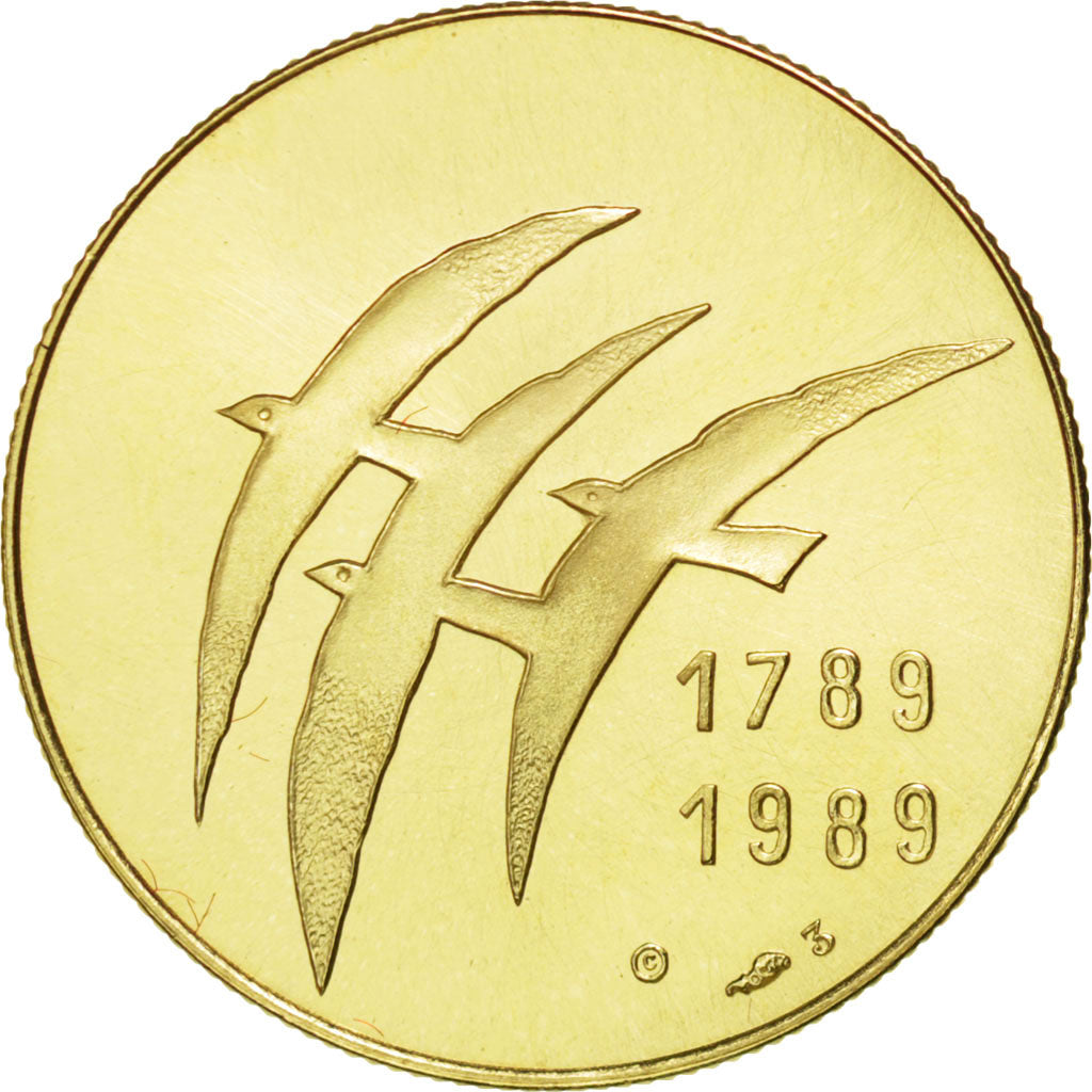 Bicentenaire de la Révolution Française, Serment du Jeu de Paume, Médaille