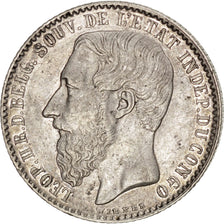 Stato Libero del Congo, Leopold II, Franc, 1891, SPL-, Argento, KM:6