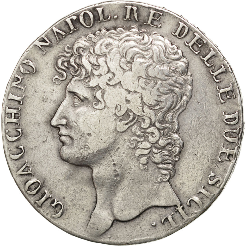 Italie, Naples et Sicile, Joachim Murat, 12 Carlin 1810, KM 250
