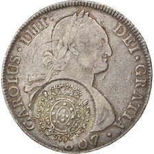 BRAZIL, 960 Reis, 1808, KM #242, AU(50-53), Silver, 26.79