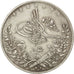 EGYPT, 10 Qirsh, 1885, Misr, KM #295, AU(50-53), Silver, 14.02