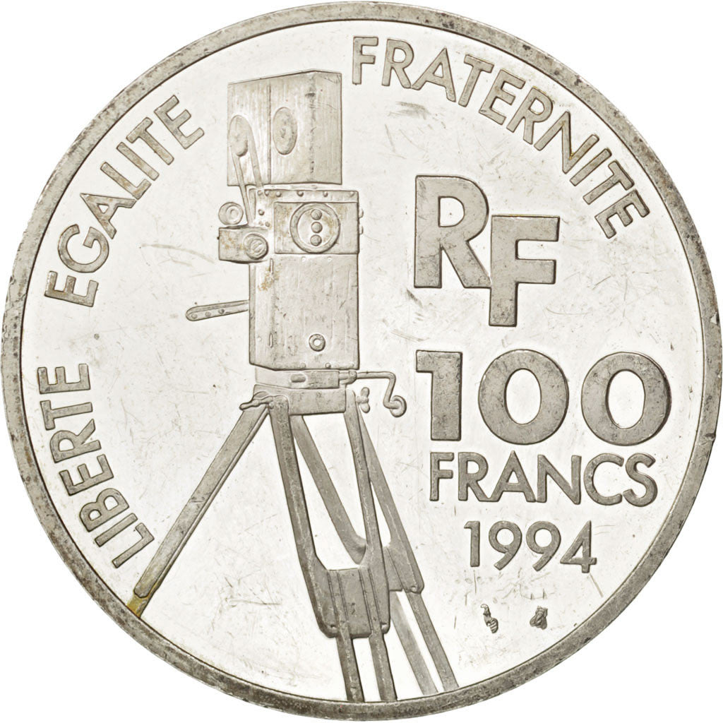 Coin, France, 100 Francs, 1994, AU(50-53), Silver, KM:1076
