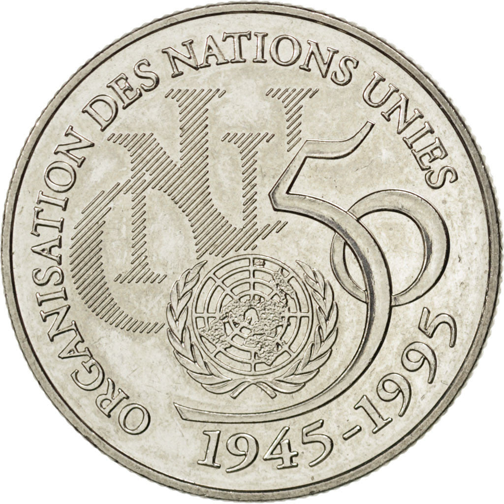 Munten, Frankrijk, 5 Francs, 1995, PR, Nickel, Gadoury:776