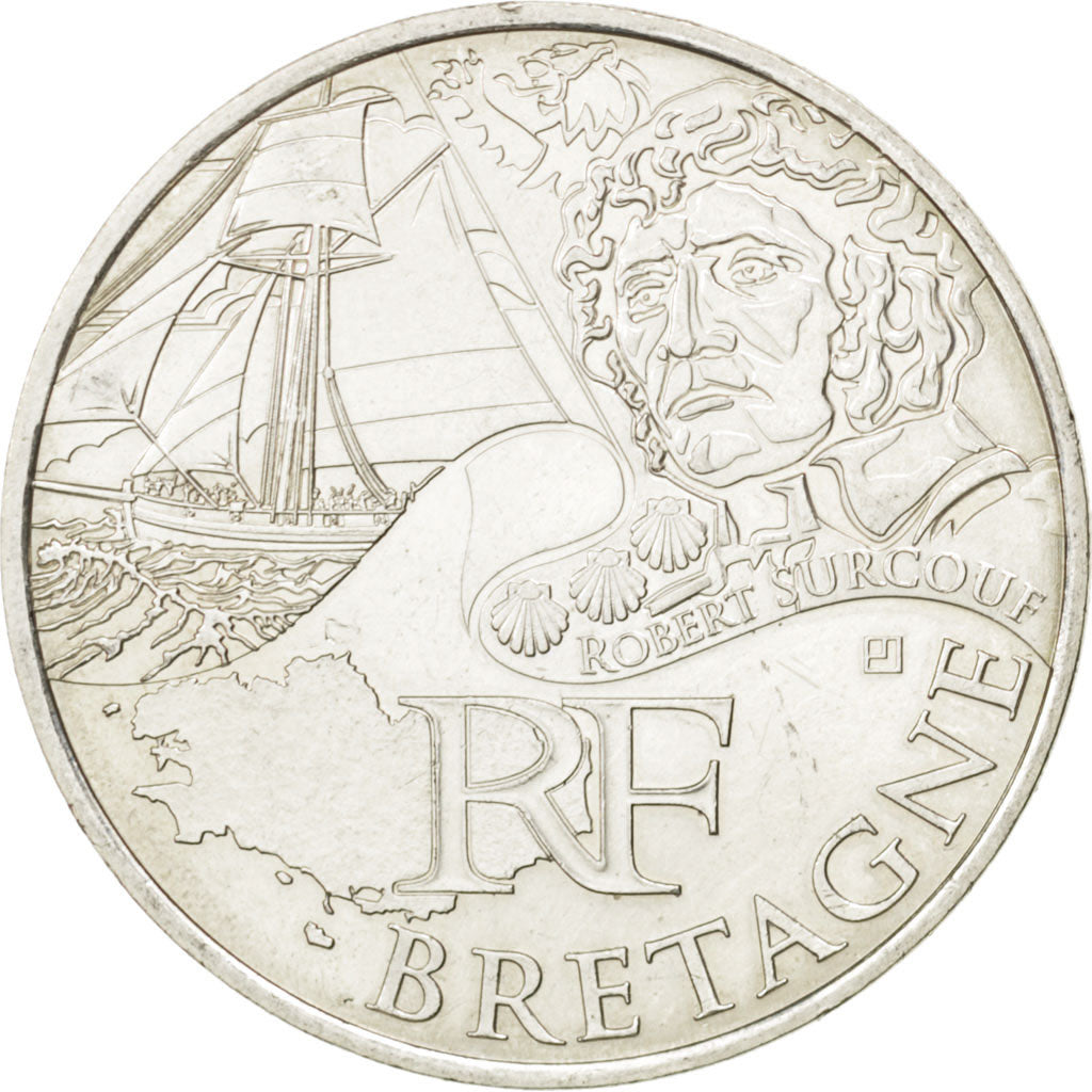 FRANCE, 10 Euro, 2012, Paris, KM #1866, MS(63), Silver, 29, 10.06