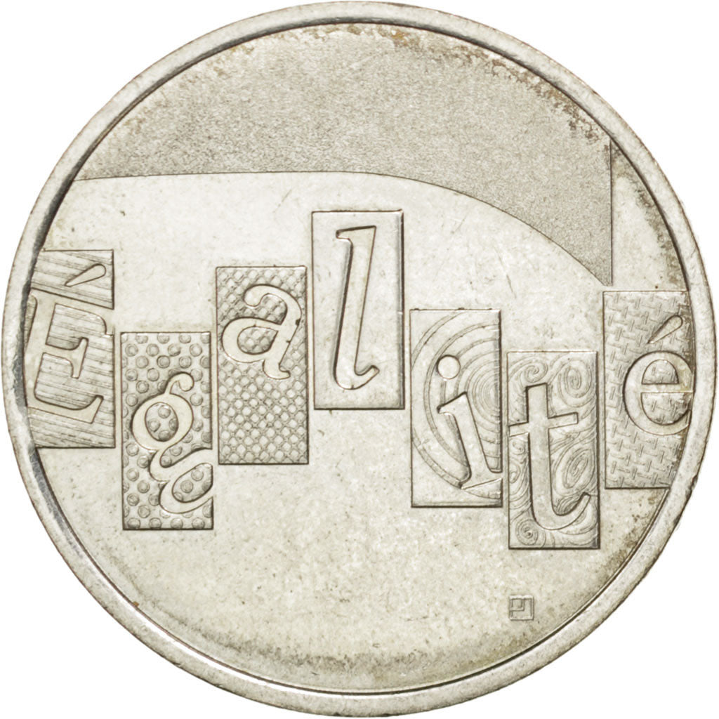 France, 5 Euros, 2013, AU(55-58), Silver, 7.25