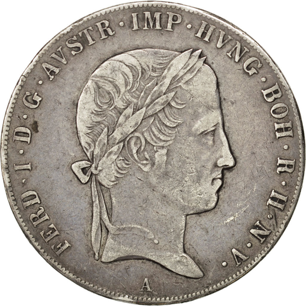 AUSTRIA, Thaler, 1840, Vienne, KM #2240, EF(40-45), Silver, 28.00