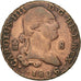 Spain, 8 Maravedis, 1806, Ségovie, KM #428, VF(30-35), Copper, 12.97