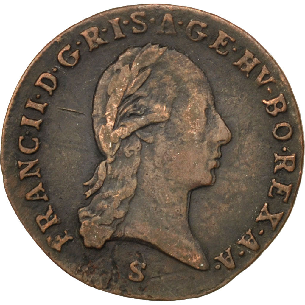 AUSTRIA, Kreuzer, 1800, Schmollnitz, KM #2111, EF(40-45), Billon, 4.40