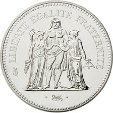 FRANCE, Hercule, 50 Francs, 1974, Paris, KM #941.1, MS(63), Silver, 41, Gadoury.