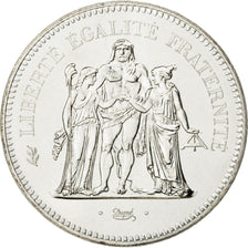 FRANCE, Hercule, 50 Francs, 1977, Paris, KM #941.1, MS(63), Silver, 41, Gadoury.
