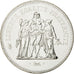 FRANCE, Hercule, 50 Francs, 1977, Paris, KM #941.1, MS(63), Silver, 41, Gadoury.