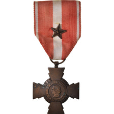 Francia, Croix de la Valeur Militaire, WAR, medalla, Une Citation, Muy buen
