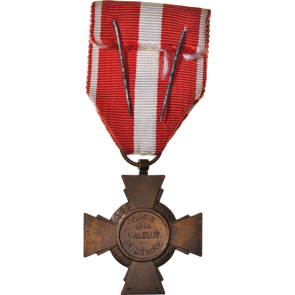 France, Croix de la Valeur Militaire, WAR, Medal, Une Citation, Very Good