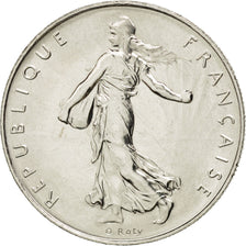 FRANCE, Semeuse, Franc, 1974, Paris, KM #925.1, MS(63), Nickel, 24, Gadoury...
