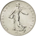Coin, France, Semeuse, Franc, 1976, MS(63), Nickel, KM:925.1, Gadoury:474