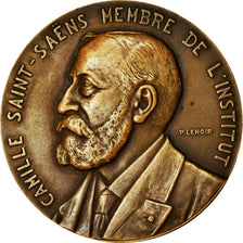 France, Médaille, Musique, Centenaire de la Naissance de Camille Saint-Saëns