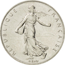 Vème République, 1 Franc Semeuse 1987, KM 925.1