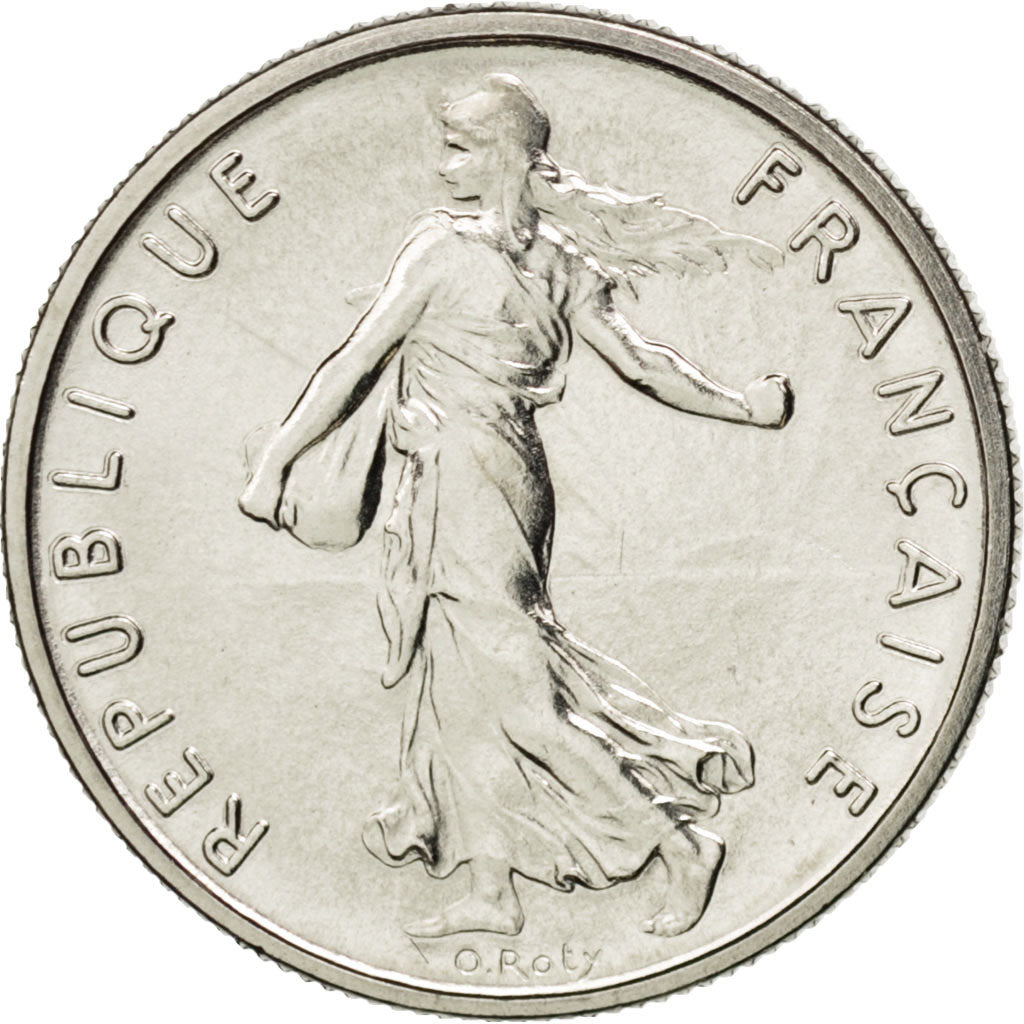 Monnaie, France, Semeuse, 1/2 Franc, 1973, SPL, Nickel, KM:931.1, Gadoury:429
