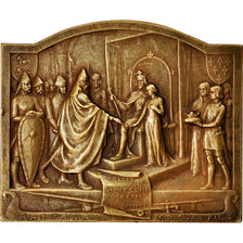 France, Médaille, Millénaire de la Normandie, Traité de Saint Clair sur Epte