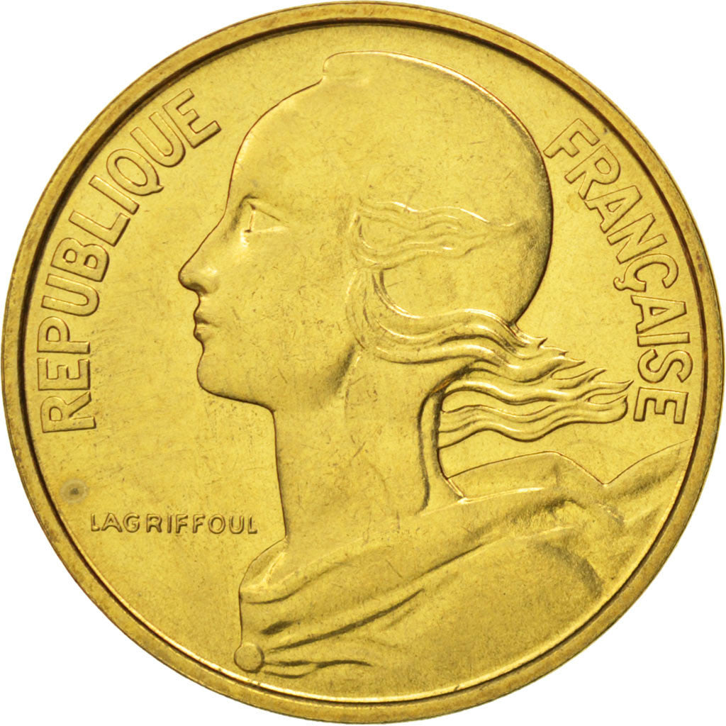 Vème République, 10 Centimes Marianne 1971, KM 929