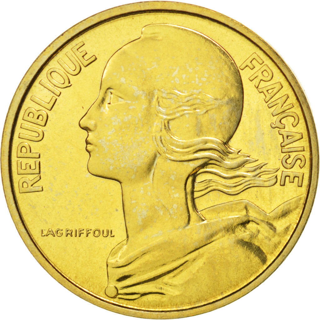 Coin, France, Marianne, 10 Centimes, 1973, MS(63), Aluminum-Bronze, KM:929