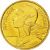 Moneta, Francja, Marianne, 5 Centimes, 1976, MS(63), Aluminium-Brąz, KM:933