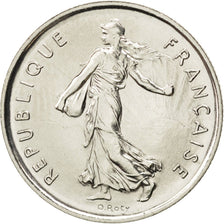 FRANCE, Semeuse, 5 Francs, 1973, Paris, KM #926a.1, MS(63), Nickel Clad...