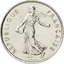 FRANCE, Semeuse, 5 Francs, 1974, Paris, KM #926a.1, MS(63), Nickel Clad...