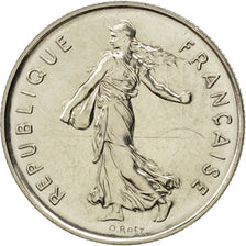 Coin, France, Semeuse, 5 Francs, 1975, MS(63), Nickel Clad Copper-Nickel