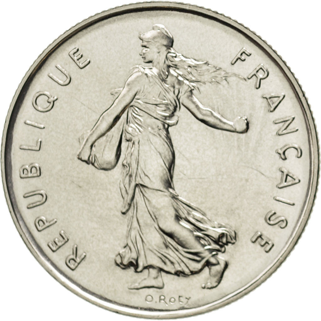Coin, France, Semeuse, 5 Francs, 1978, MS(63), Nickel Clad Copper-Nickel