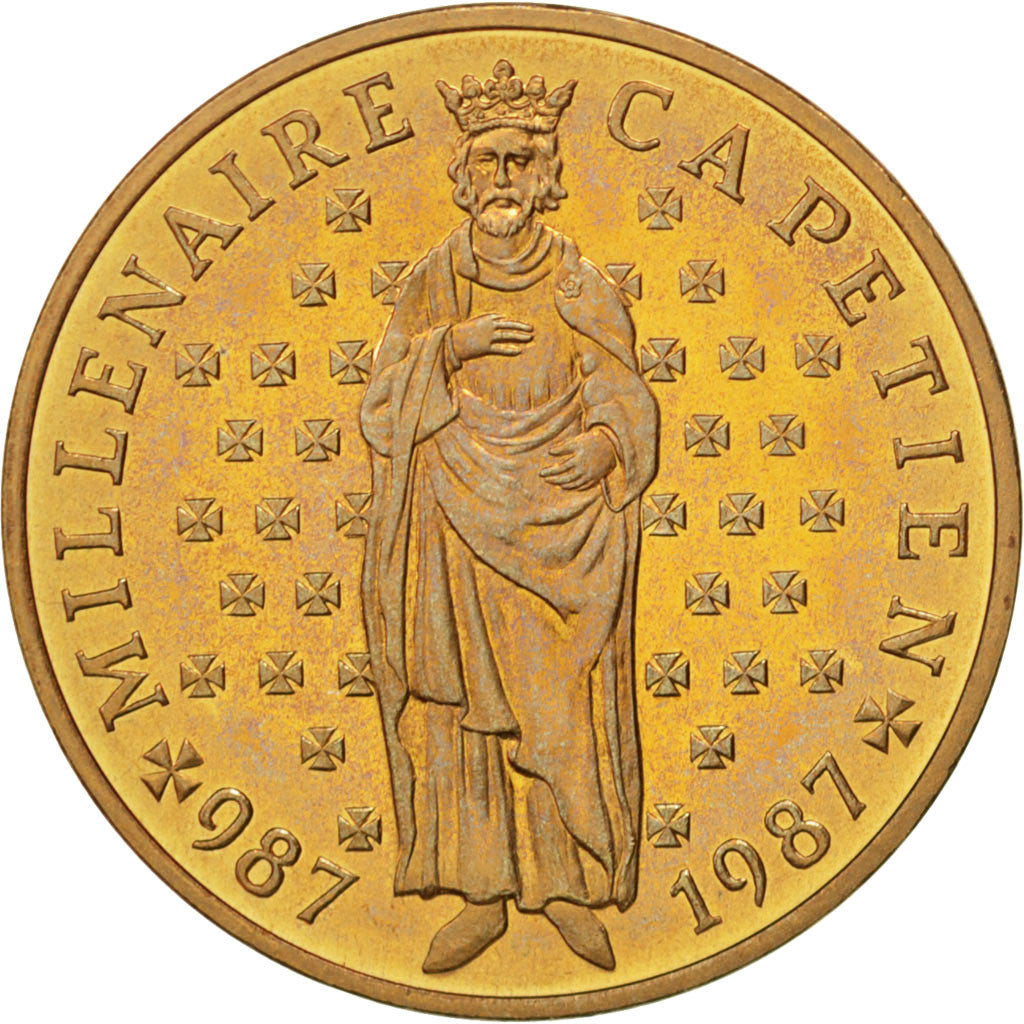 Coin, France, 10 Francs, 1987, MS(63), Nickel-Bronze, KM:961d, Gadoury:820