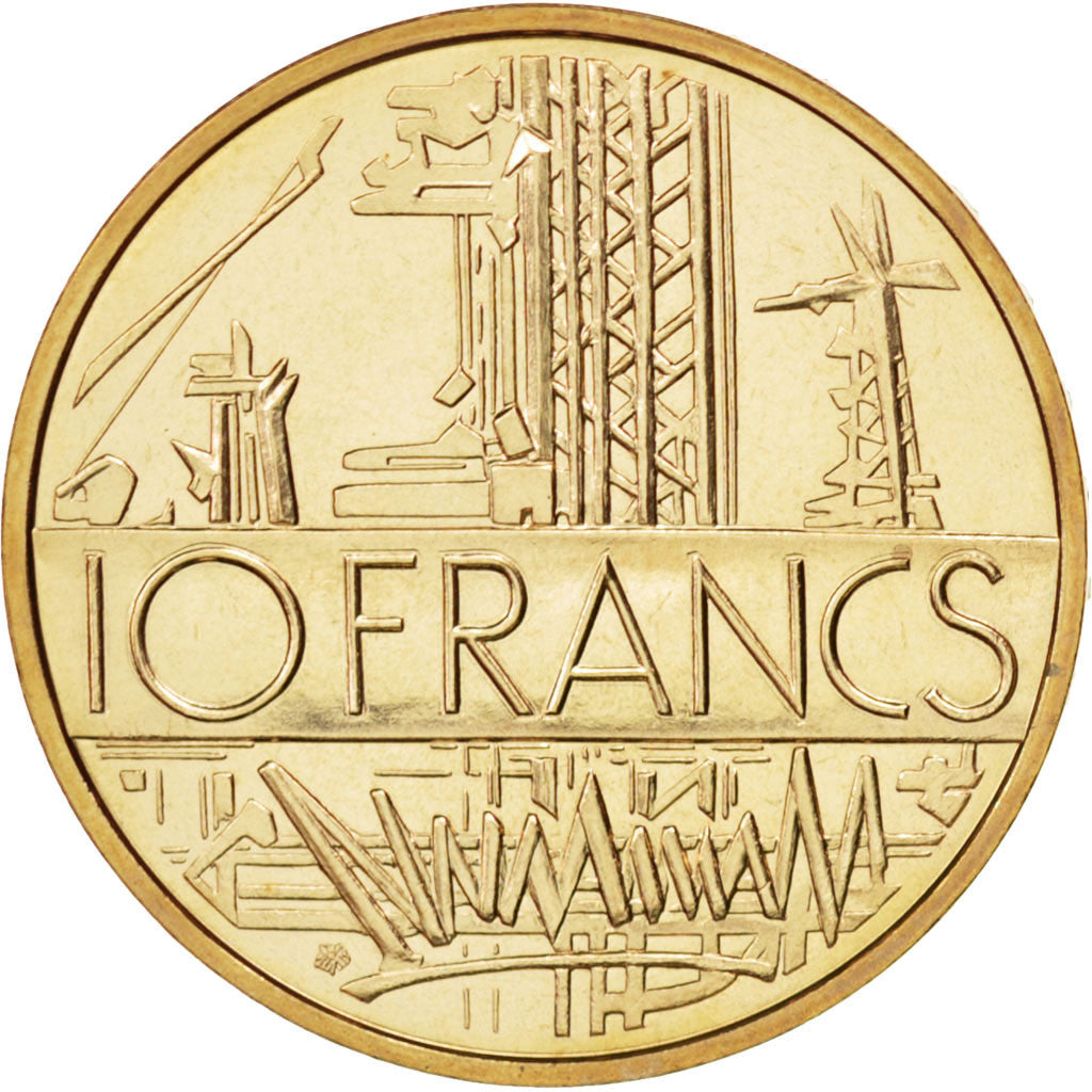 Coin, France, Mathieu, 10 Francs, 1978, MS(63), Nickel-brass, KM:940
