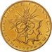 FRANCE, Mathieu, 10 Francs, 1987, KM #940, MS(63), Nickel-Brass, 26, Gadoury...