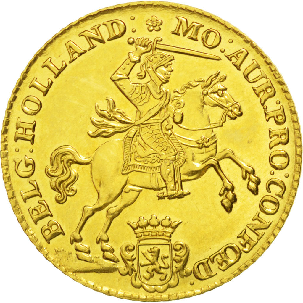 Pays-Bas, Hollande 14 Gulden 1750 refrappe, KM 97