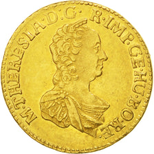 TRANSYLVANIA, 2 Ducat, 1765, KM #631, graded, PCGS, AU(55-58), Gold, 6.99