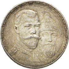 Moneta, Russia, Nicholas II, Rouble, 1913, St. Petersburg, BB, Argento, KM:70