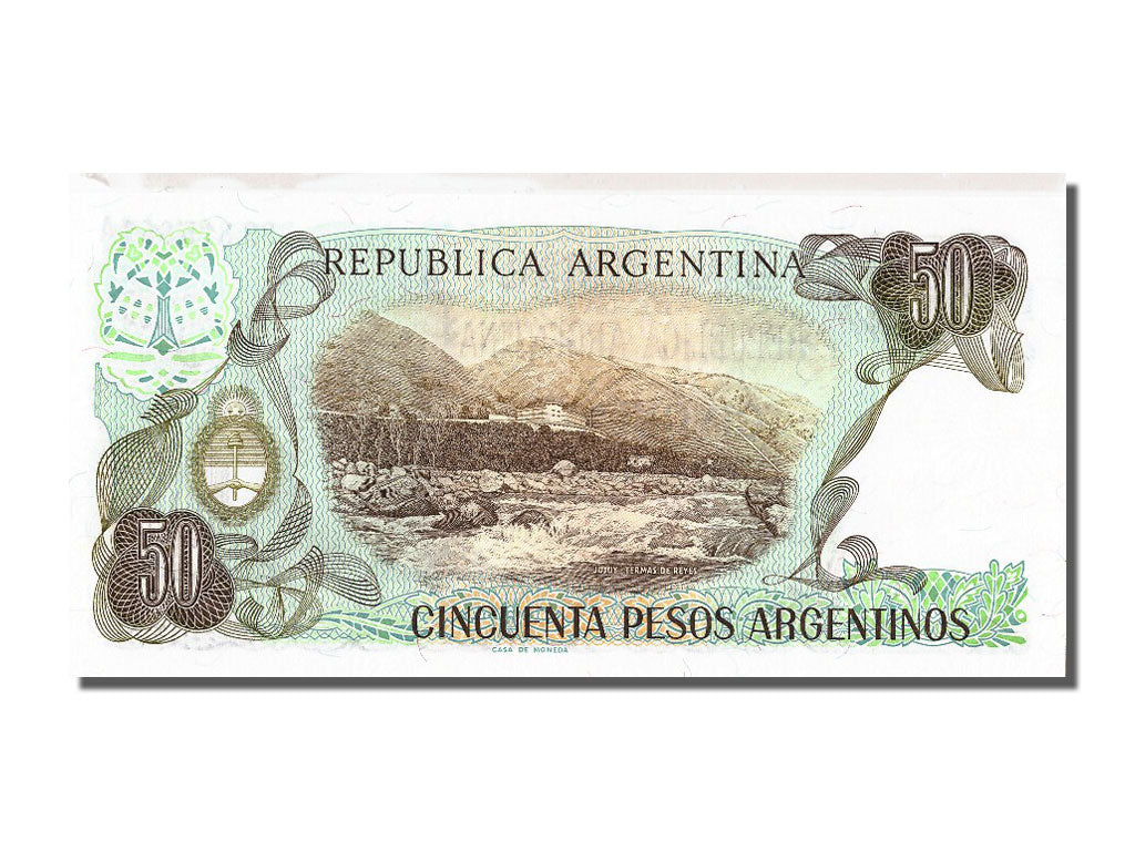 Banknote, Argentina, 50 Pesos Argentinos, UNC(65-70)