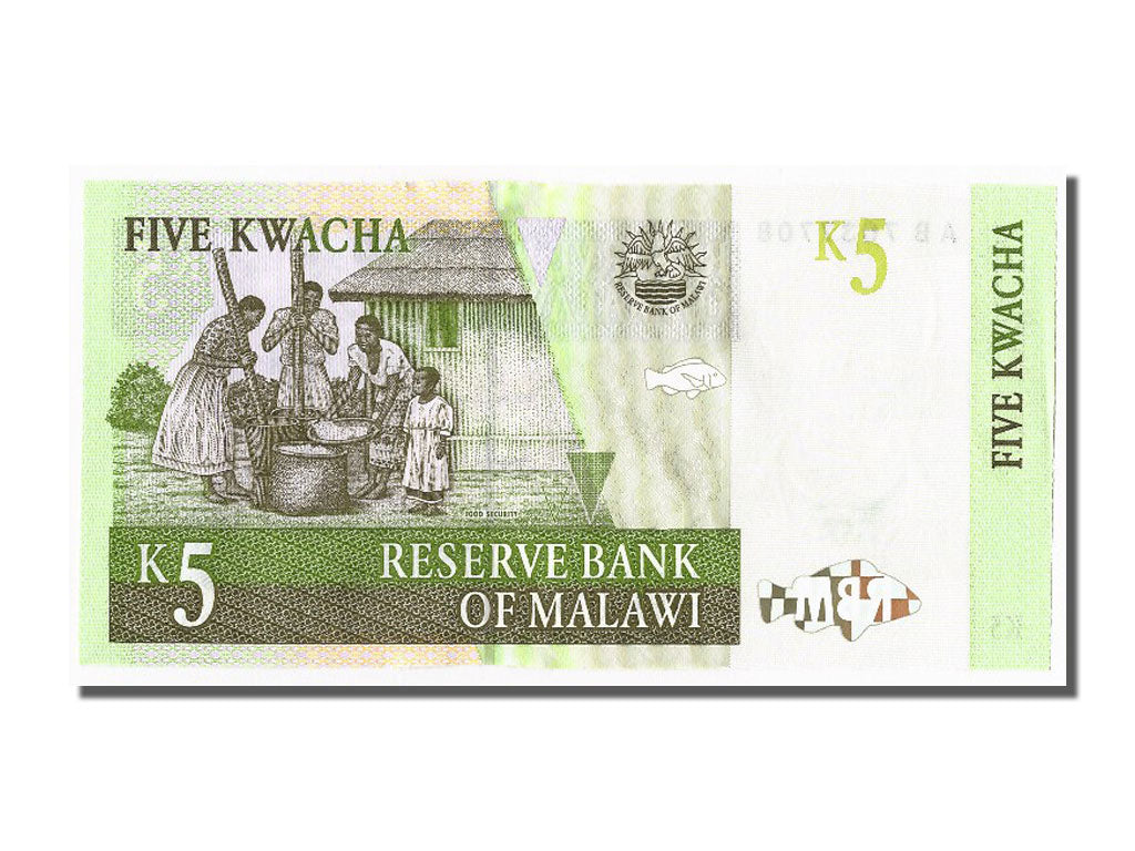 Banknote, Malawi, 5 Kwacha, 1997, 1997-07-01, UNC(65-70)