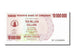 Zimbabwe, 10 Million Dollars, 2008, KM #55b, 2008-06-01, UNC(65-70), DC 2184994