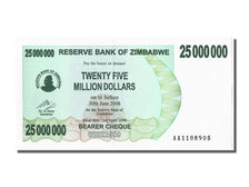 Zimbabwe, 25 000 000 Dollars type 2006-08