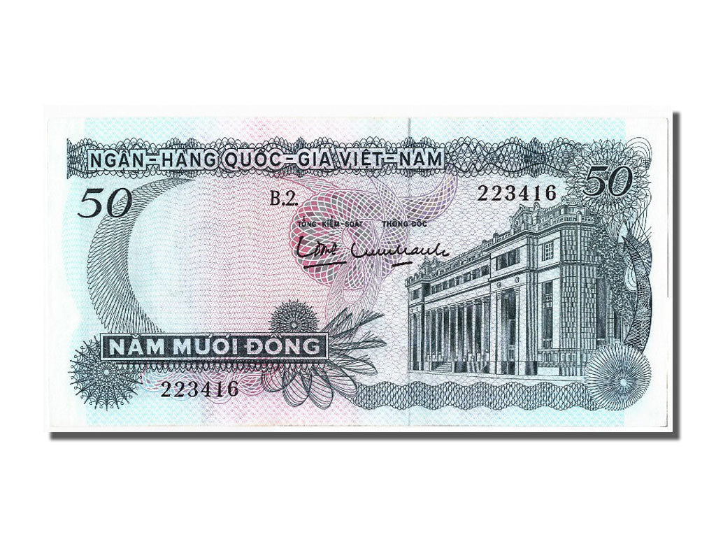 Banknote, South Viet Nam, 50 D<ox>ng, UNC(65-70)