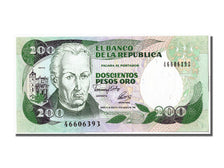 Billete, 200 Pesos Oro, 1992, Colombia, 1992-08-10, UNC