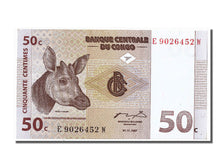 Geldschein, Congo Democratic Republic, 50 Centimes, 1997, 1997-11-01, UNZ